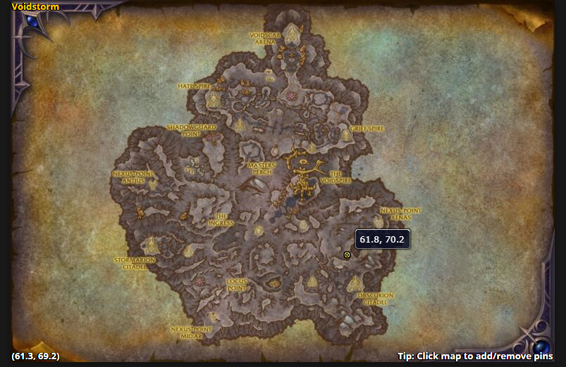 Nullaeus Torments Rise Delve Nemesis WoW Midnight Location Boss Kingboost
